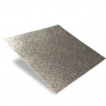 Cake board carré argent 25x25 cm