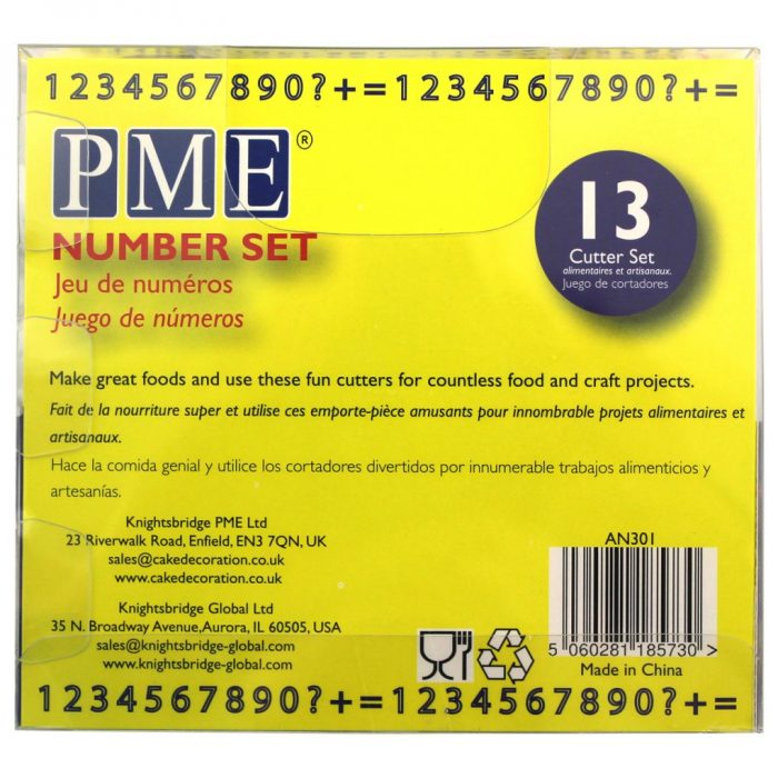 Emporte pièce nombres x12 – Image 2