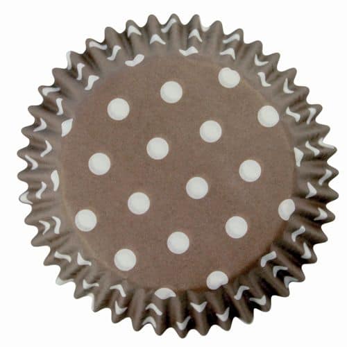 BC732_0_1df838e861af735066cc7172b63adaa6.jpg Caissette cupcakes marron poids blancs x60 – Image 1