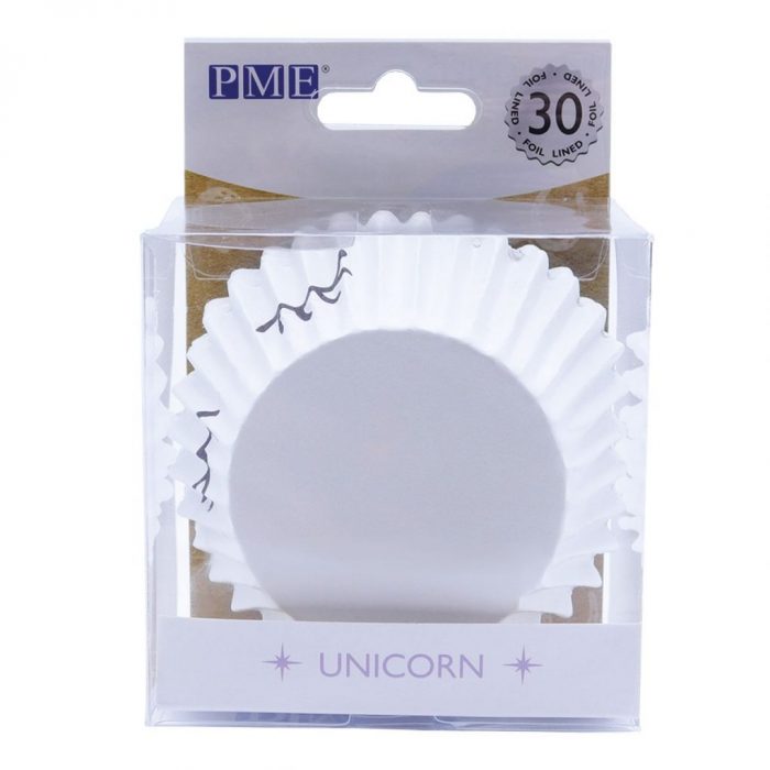Caissettes à cupcakes métallisée licorne x30 – Image 2