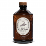 Sirop lavande bio bouteille verre 400ml