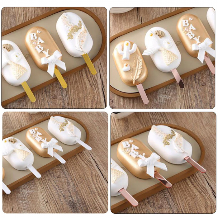Bâtonnets acrylique transparent magnum cakes – Image 2