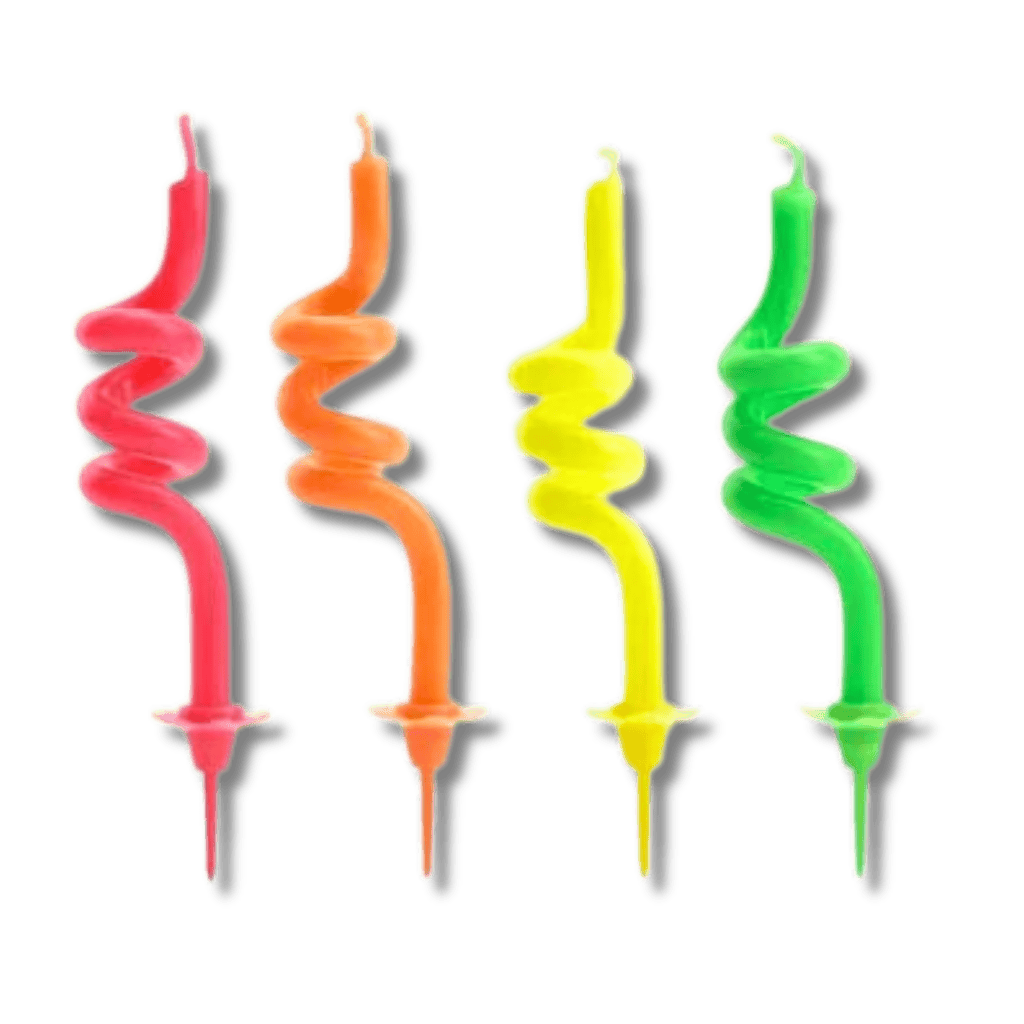 Bougies twist 8 CM Bougies twist 8 CM - SCS-1-000 – Image 1