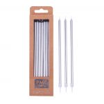 Bougies argent 18 CM set/16