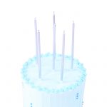 Bougies argent 18 CM set/16 – Image 9
