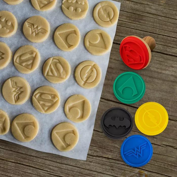 Lot de 5 tampons silicone pour cookies - Ligue des Justiciers – Image 3