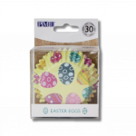 Caissettes à cupcakes Œufs de Pâques x30