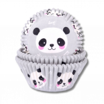 Caissettes à cupcakes Panda - 50 pcs