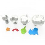 Découpoirs licornes set de 4
