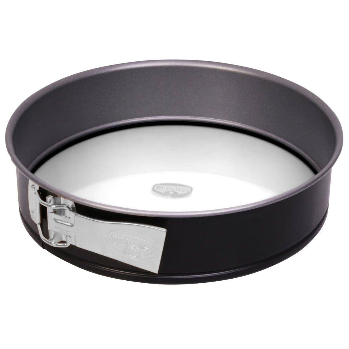DRO1440_0_54170780ae5f8cc99612eefced5f75d1 Moule à manqué à charnière fond verre Ø 26 CM – Image 1