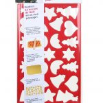 Découpe pâte plaque Noël 25 empreintes