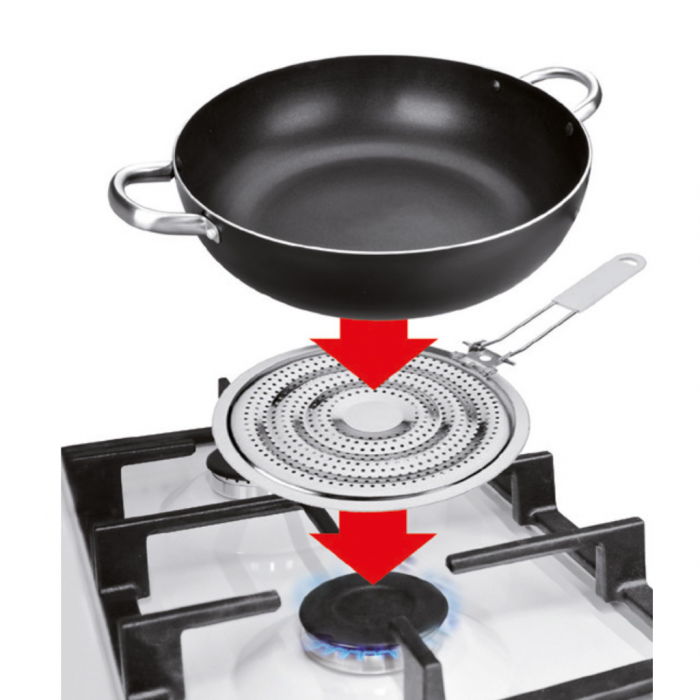 Diffuseur chaleur inox pour gazinière Ø 20 CM – Image 2