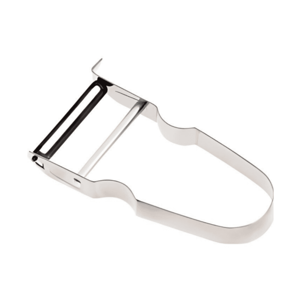 Eplucheur Rasoir Castor 11 cm Éplucheur à lame mobile Castor tomates / peaux fines inox – Image 1