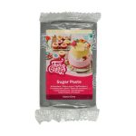 Pâte à sucre - gris pierre - 250gr