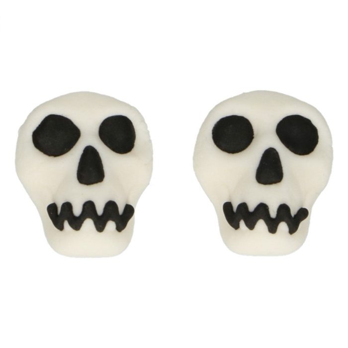 Décors en sucre tête de mort x8 – Image 2