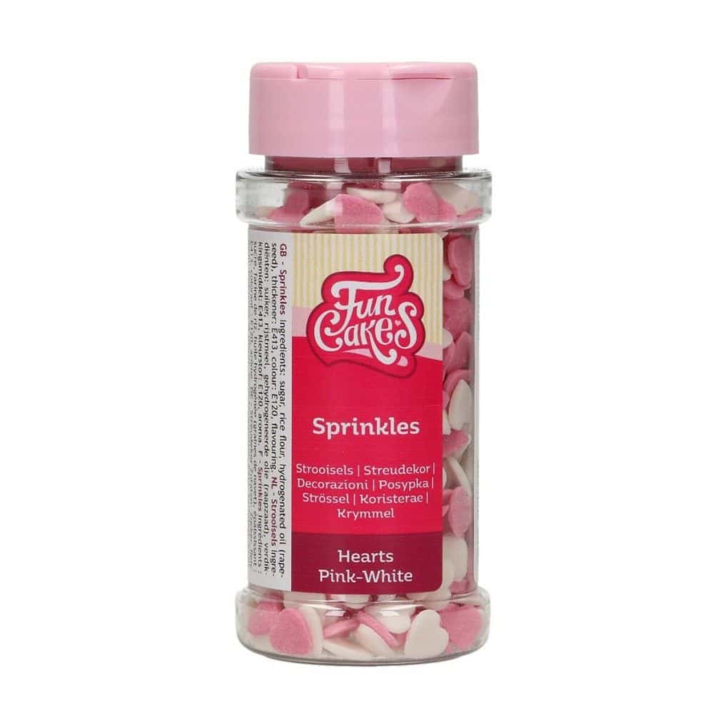 F52025_0_ed6142c9d89c0acfc386da3e46197b97.jpg Sprinkles cœur blanc et rose 60g – Image 1