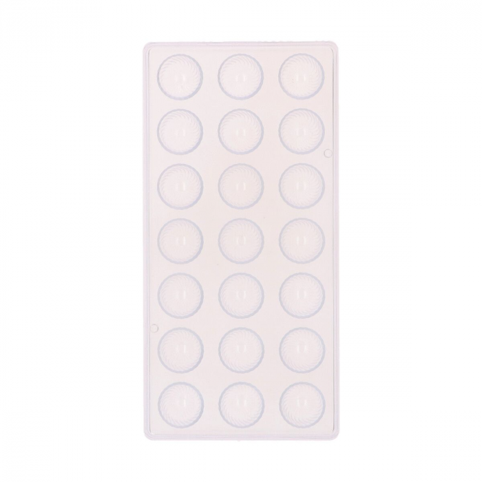 Moule chocolat  polycarbonate Torsade 27x14x2,5 CM – Image 3