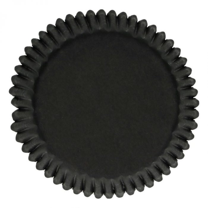 Caissettes à cupcakes Noir - 48 pcs – Image 2