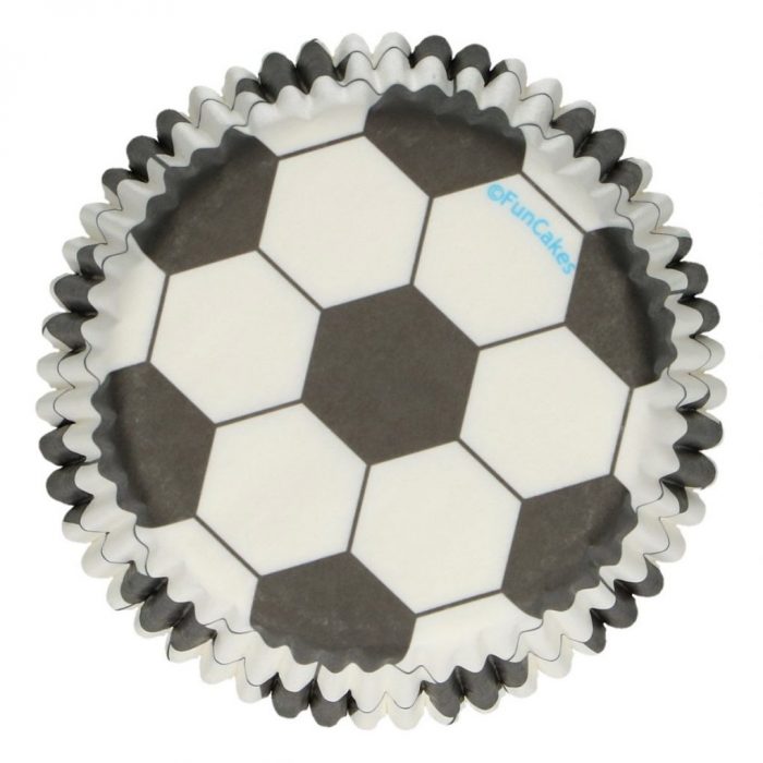 Caissettes à cupcakes football - 48 pcs – Image 2