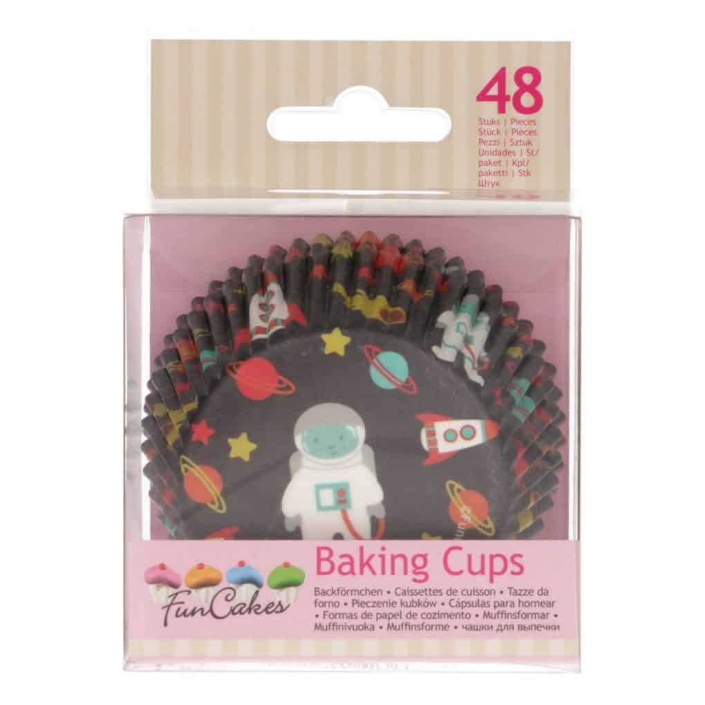 FC4022_0_3fdb533ecb50ec7720903ca3ed842096.jpg Caissettes à cupcakes espace - 48 pcs – Image 1