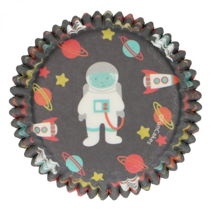 Caissettes à cupcakes espace - 48 pcs – Image 2
