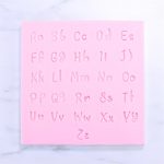 Fun Fonts Alphabet Letter Stamping Set - Collection 3 – Image 3