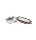 Set 3 boîtes de conservation inox 370-2x580ml et sac isotherme-TO GO – Image 2