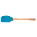 Spatule pavonidea hêtre silicone bleu 32 CM