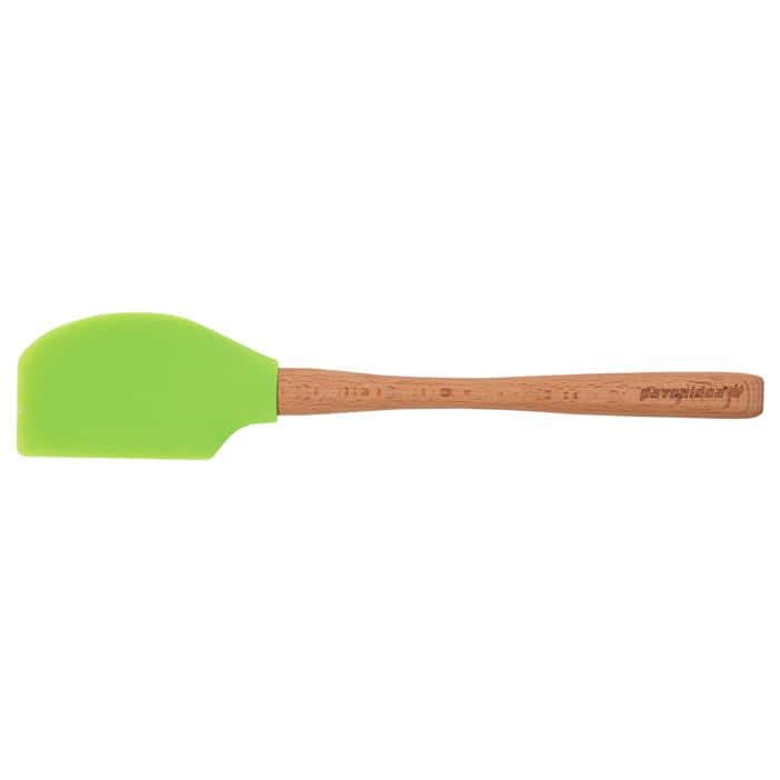I-Grande-11791-spatule-maryse-hetre-et-silicone-pavonidea-vert.net_.jpg Spatule pavonidea hêtre silicone vert 32 CM – Image 1