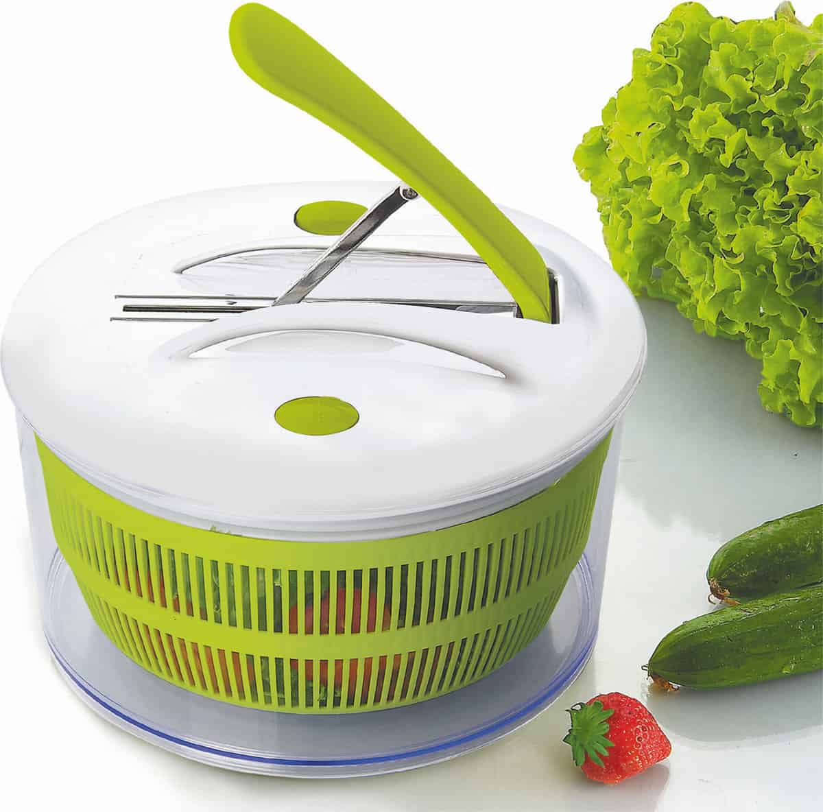 IB-783024 Essoreuse À Salade À Pédale 24 Cm – Image 1