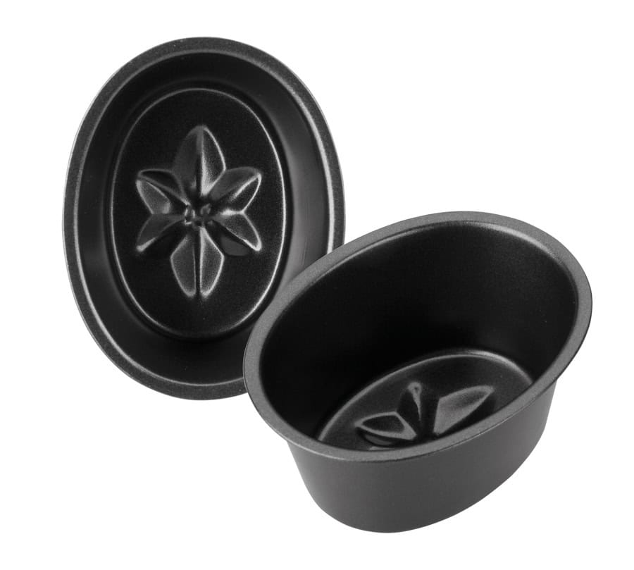 cafetera italiana toscana azul y madera 3/6 con reductor Moule à aspic moka antiashésif – Image 1