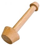 Poussoir à tartelette bois