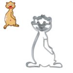 Emporte-pièces Inox Suricate 10,5 cm