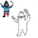 Emporte-pièces Inox Pirate 12 cm