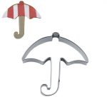 Emporte-pièces Inox Parapluie ouvert de 7,5 cm