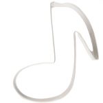 Emporte pièce note musique inox 70 MM