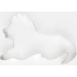 Emporte pièce inox Lion 9 CM