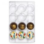 MOULE POUR CHOCOLAT HéMISPHèRE Ø 50-275X15X22MM