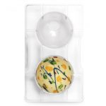 MOULE POUR CHOCOLAT HÉMISPHÈRE A/BASE Ø  75-200X120X22MM