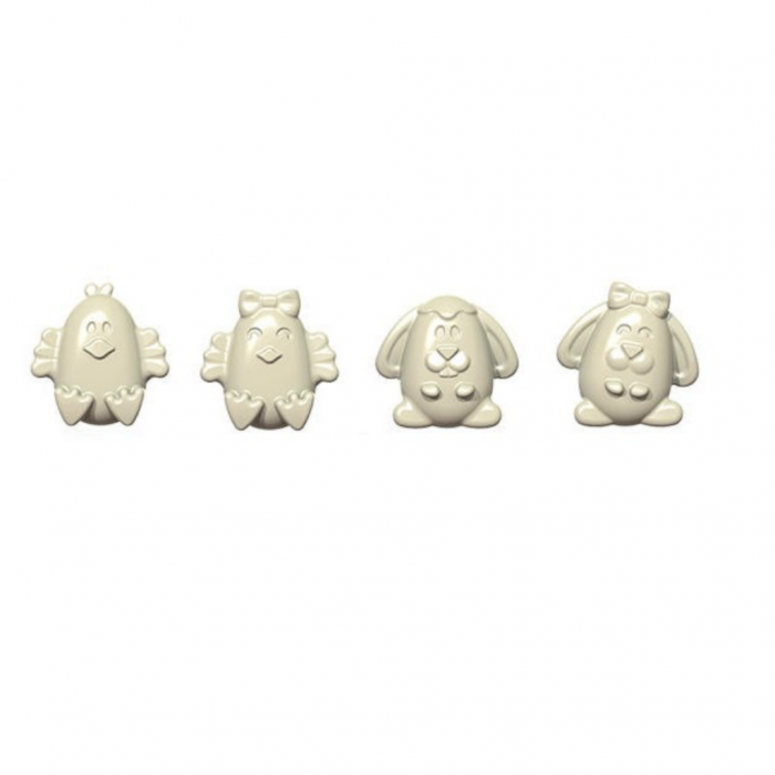 Moule silicone easychoc Easter Friends 38 x 28 MM - SCG030 – Image 2