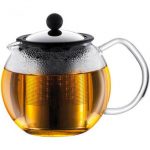 Théière Assam 0,5 L verre et infuseur inox