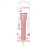 Stylo goût choco rose pastel