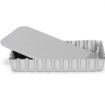 Mini moule à quiche rectangle fond amovible 13*8cm