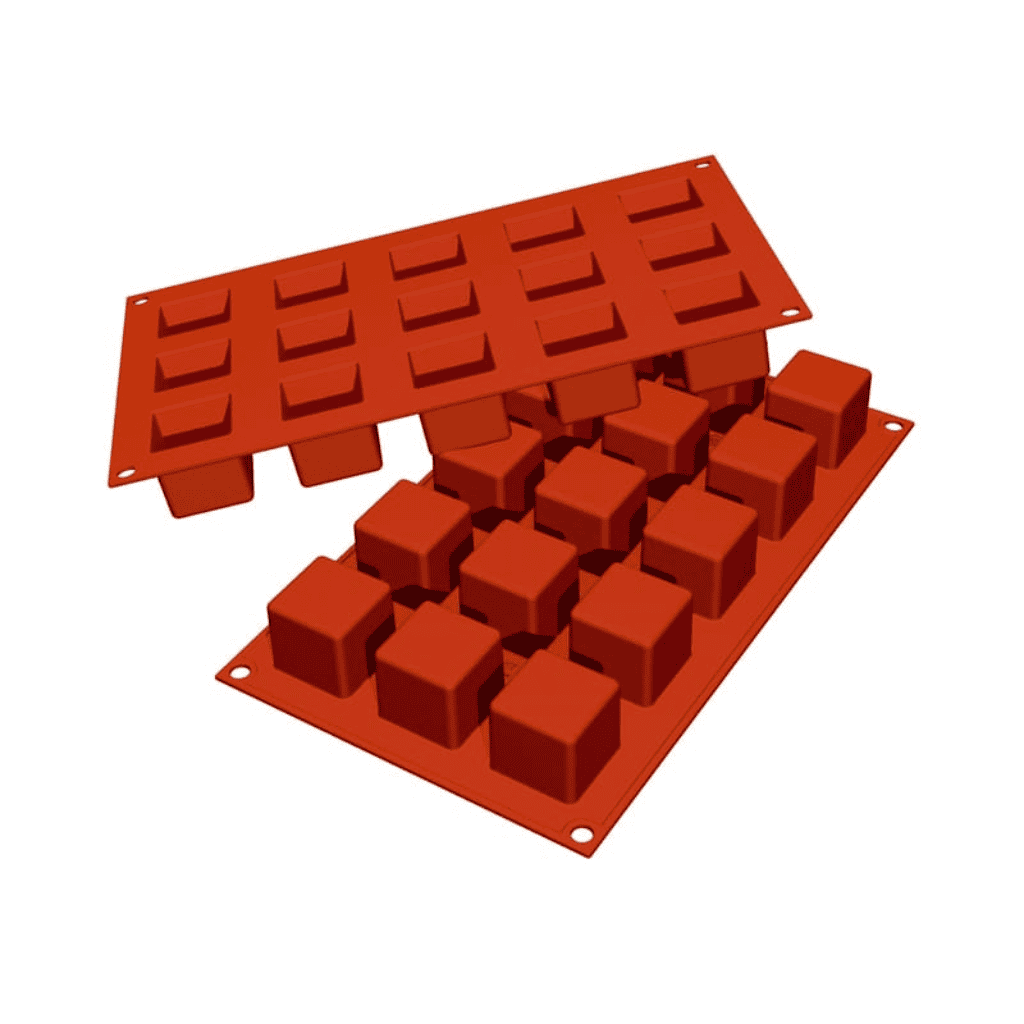 Moule silicone cube 35 x 35 H 35 MM - SF105 Moule silicone cube 35 x 35 H 35 MM - SF105 – Image 1