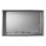 Moule aluminium rectangle 254 x 381 x 101 mm – Image 3