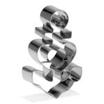 Emporte pièce Ancre inox 100 MM