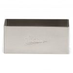 Rectangle inox garniture 90 x 30 MM