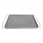 Plaque à pâtisserie perforée extensible anti-adhésif silver top 380 x 350 MM