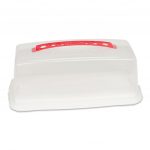 Boite à cake plastique L 300 x 120 H 100 mm