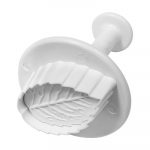Découpoirs éjecteurs Feuille rose veiné - set de 3 - 4,5 / 5 / 5,5 CM – Image 3